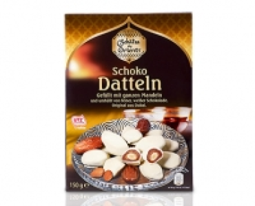 SCHÄTZE DES ORIENTS Schoko Datteln 2.99 €