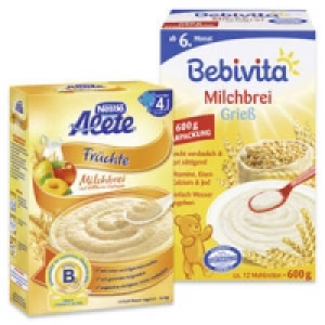 Bebivita Milchbrei oder Alete Brei 2.69 €