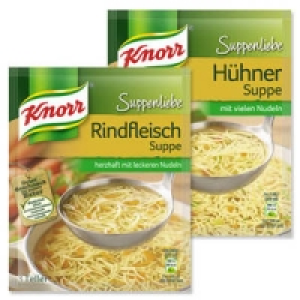 Knorr Suppenliebe 3 Teller 0.49&nbsp;&euro;