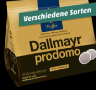 DALLMAYR Kaffee-Pads 1.59&nbsp;&euro;