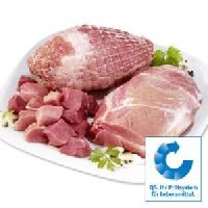 Frischer Schweinerollbraten