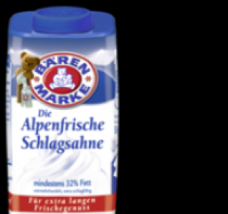 B&Auml;RENMARKE Die Alpenfrische Schlagsahne 1.69&nbsp;&euro;