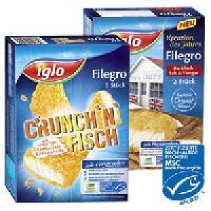 iglo Filegro Crunch n Fisch oder Salt and Vinegar