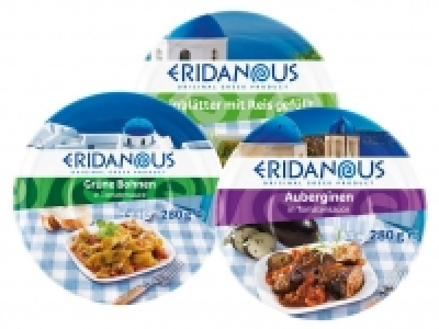 ERIDANOUS Grune Bohnen/ Weinbl&auml;tter/ Auberginen 1.59&nbsp;&euro;