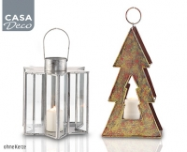 CASA DECO® Weihnachtslaterne