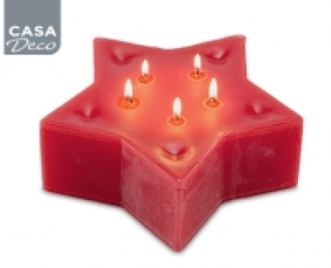 CASA DECO® Mehrdochtkerze