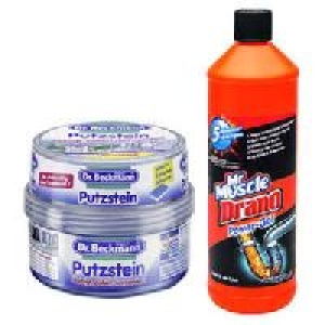 Drano Rohrfrei Power-Gel oder Dr. Beckmann Putzstein