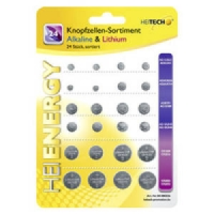 Knopfzellen-Sortiment 2.99&nbsp;&euro;