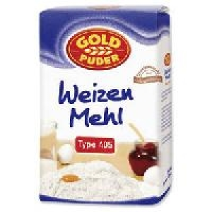 Goldpuder Weizenmehl
