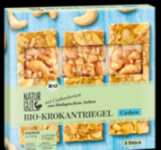 NATURGUT Bio-Krokantriegel 1.29&nbsp;&euro;
