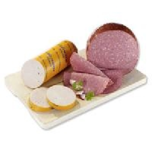 Original Gelbwurst oder Bierwurst