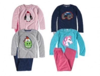 Jungen oder M&auml;dchen Frottee Schlafanzug