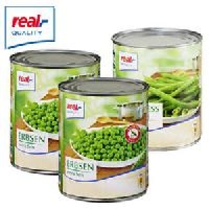 Kidney-Bohnen, Erbsen, extra fein oder Delikatess-Bohnen