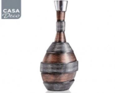 CASA DECO®Dekovase oder -Schale, Metall