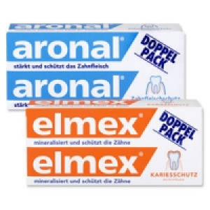 elmex oder aronal Zahncreme 3.79 €