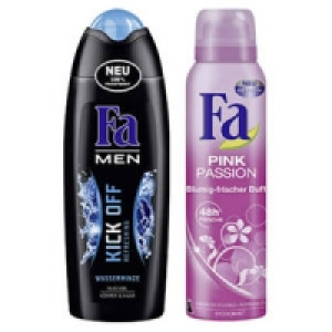 Fa Dusche, Deo-Spray, Roll-on oder Flüssige Seife 0.79 €
