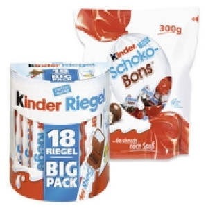 duplo, kinder Riegel oder kinder Schoko-Bons 2.69&nbsp;&euro;