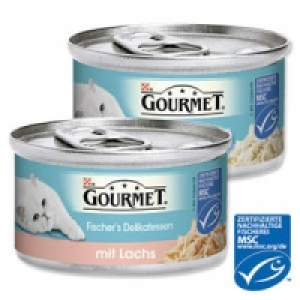 Gourmet Fischers Delikatessen Katzen-Nassnahrung 0.79&nbsp;&euro;