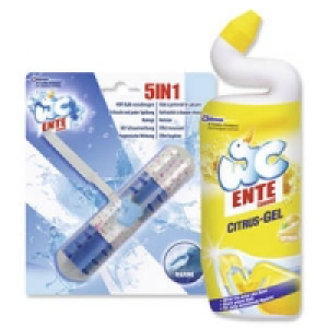 WC-Ente WC-Aktiv-Gel, Frische-Sticker oder 5IN1 WC-Stick 1.59 €