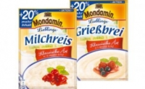 Mondamin süße Gerichte 0.88 €