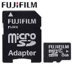 microSDHC-Karte 8 GB mit SD-Adapter