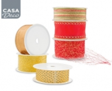 CASA DECO®Geschenkband, 3er-Set