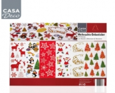 CASA DECO®Weihnachts-Dekosticker