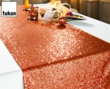 TUKAN®Tischläufer mit Pailletten