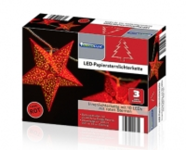 OECOLUX&reg; LED-Papierstern&shy;lichterkette