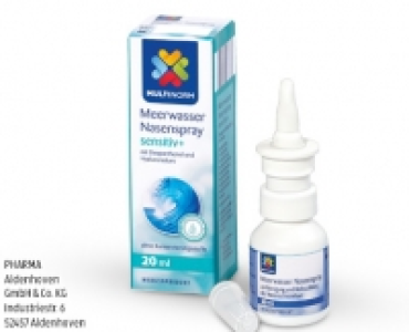 MULTINORM Meerwasser Nasenspray oder Schnupfenspray