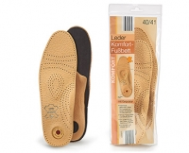 Lederkomfortfu&szlig;bett