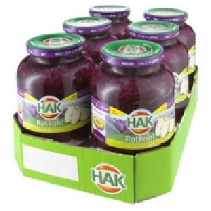 HAK Rotkohl mit Apfelstücken 0.85 €