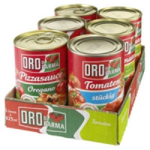 Oro di Parma Tomaten, stückig, passiert oder Pizzasauce