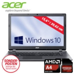 Notebook ES1-520 mit AMD A4-5000 Quad-Core (4 x bis zu 1,5 GHz) 399.00&nbsp;&euro;