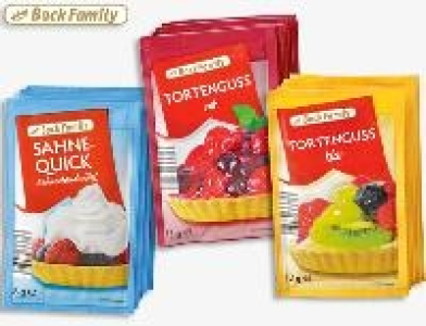 Back Family Tortenguss oder