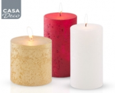 CASA DECO&reg;Premium Rustic-Kerze