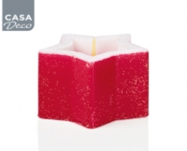 CASA DECO&reg;Weihnachts-Dekorkerze
