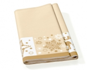 1 Weihnachts-Tischdecke aus Papier