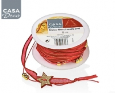 CASA DECO&reg;Deko-Geschenkband