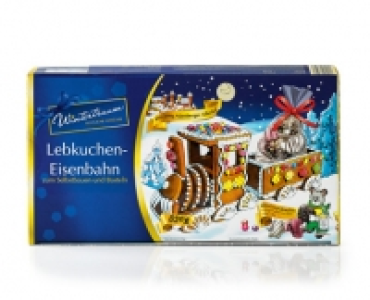 WINTERTRAUM® Lebkuchen-Hexenhaus oder Lebkuchen-Eisenbahn 4.99 €