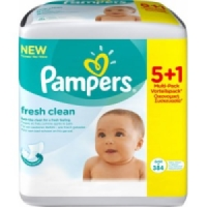 Pampers Feuchttücher 4.55 €