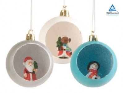 Christbaumkugel mit Puppe