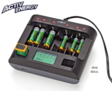 ACTIV ENERGY®Profi-Schnell-Ladegerät mit USB