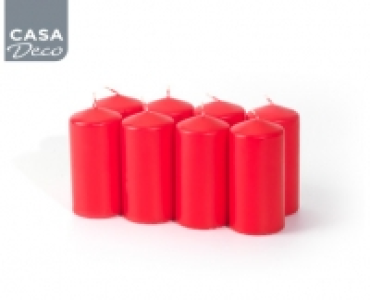 CASA DECO®Stumpenkerzen, Weihnachten