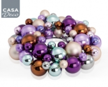 CASA DECO®Weihnachtliche Kugeldekoration