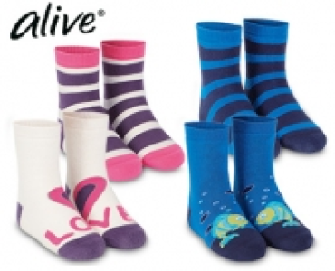 ALIVE®Kinder-Winter-Socken, 2 Paar