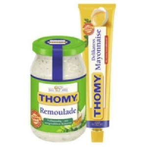 Thomy Delikatess-Mayonnaise, Remoulade, Rot-Weiß oder Meerrettich 1.19 €