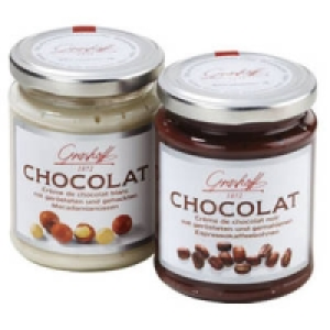 Grashoff Cr&egrave;me de chocolat noir mit gemahlenen Espresso-Caf&eacute;-Bohnen od 3.49&nbsp;&euro;
