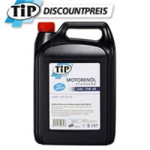 5 Liter Qualitäts-Motorenöl 15W-40 12.99 €