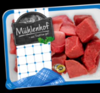 M&Uuml;HLENHOF Frisches Gulasch, gemischt 3.33&nbsp;&euro;